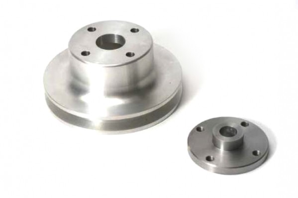 6 Cyl Press on Water Pump Pulley and flange