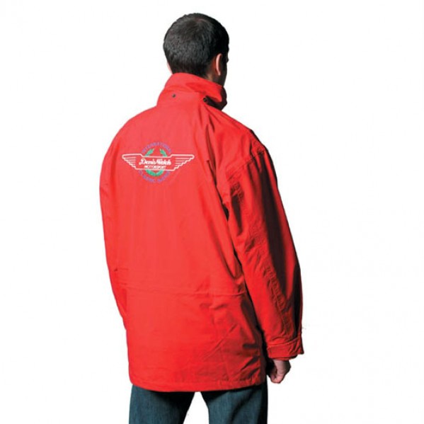 Embroidered Red Jacket - Medium