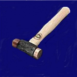 Copper/Hide Hammer Thor 2-1/2 lb