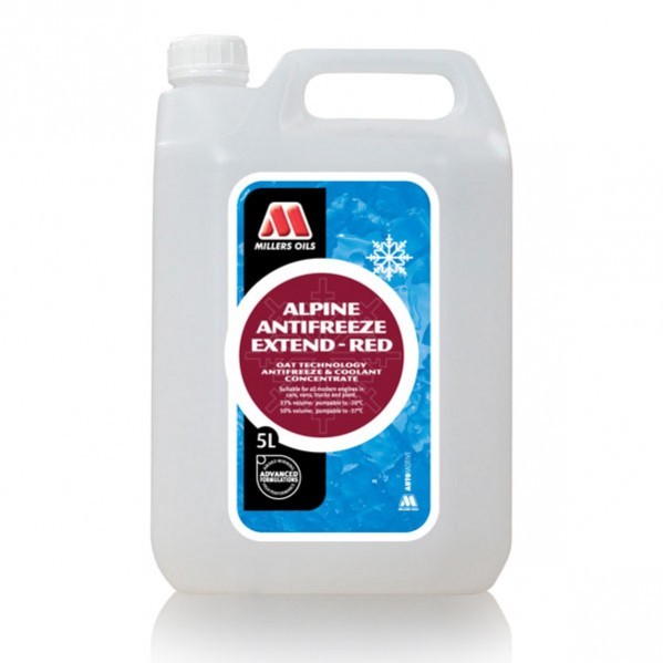 Millers Anti Freeze 5 Ltr - RED