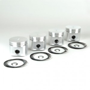 88mm Forged Pistons - Flat Top Floating Pin Set