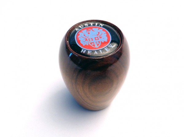 Gear Knob - Wood with AH motif