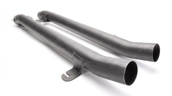 WA 60mm Plain Tail pipe Pair