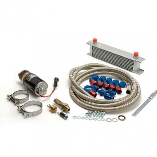 Diff cooler pump kit with Blue/Red fittings