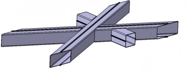 Chassis centre X member assy BN2-BJ8