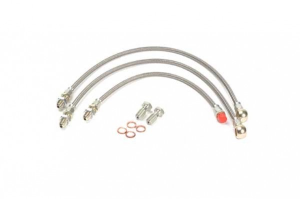 Braided Brake Hose Set M16 - Not TUV