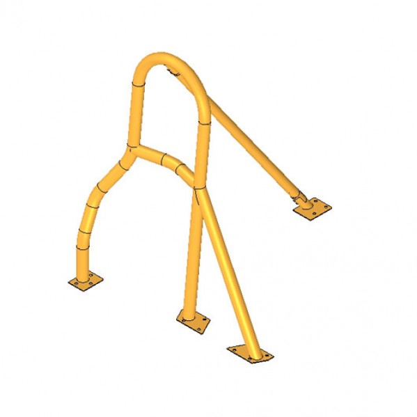 100S Roll Over Bar - Right Hand Drive Hoop Only